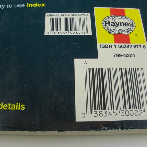 Haynes Dodge Durango & Dakota Pickups Repair Manual - Picture 9 of 16